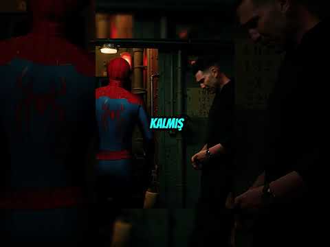 😱 Punisher Spider-Mani Neden Sürekli Kurtarıyor? #marvel #shorts