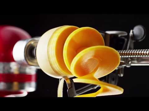 Priedas KitchenAid 5KSM1APC – pjaustymas spirale video