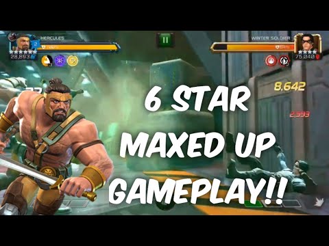 6 Star Hercules Rank 5 Maxed Up!! | Marvel Contest of Champions