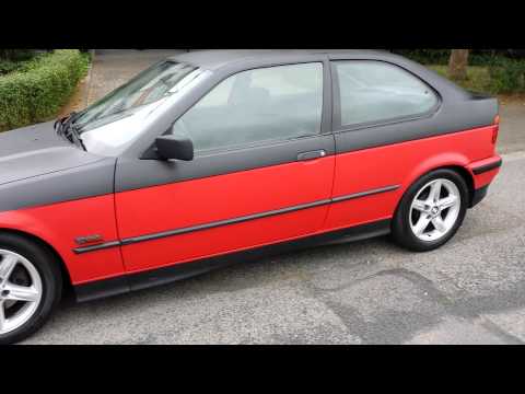 Compact Folie Rot schwarz Carbon