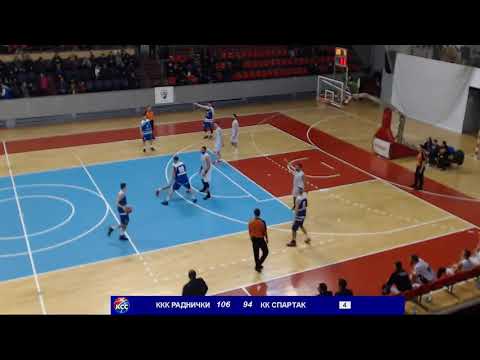 2MLS 21. kolo / KKK Radnički - KK Spartak / 06.03.2020.