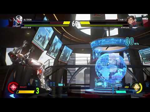 MvCi: BK4REVENGE (Spiderman/Ultron) vs Mr.E (Chun Li/Morrigan) 2 - @Loading Bar London