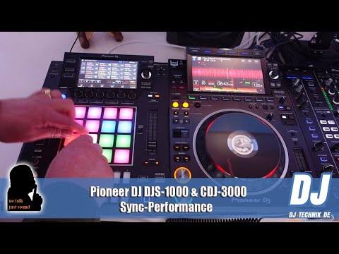 DJ-Technik.de - NO TALK, JUST SOUND – Pioneer DJ DJS-1000 & CDJ-3000  Sync Performance