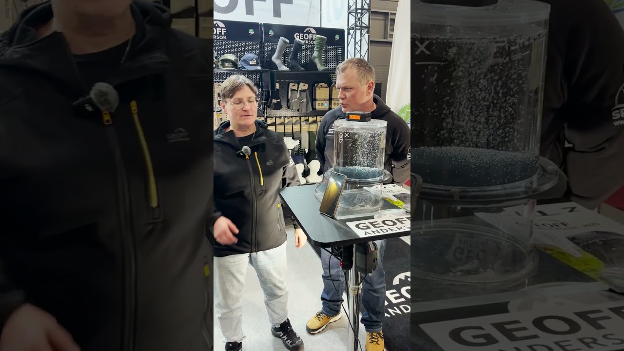 Test nepromokavosti Geoff Anderson