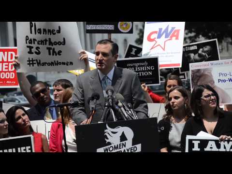 Sen. Ted Cruz Speaks at #WomenBetrayed Students For Life Rally