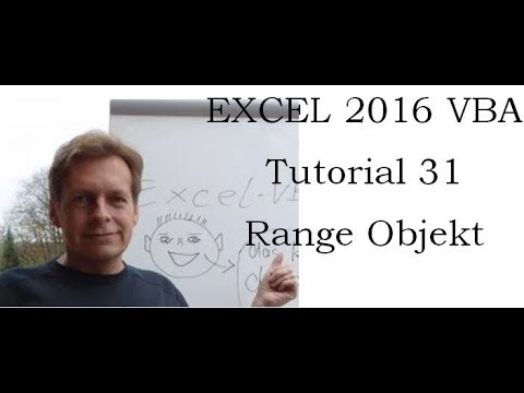Excel VBA Tutorial 31 Range Objekt