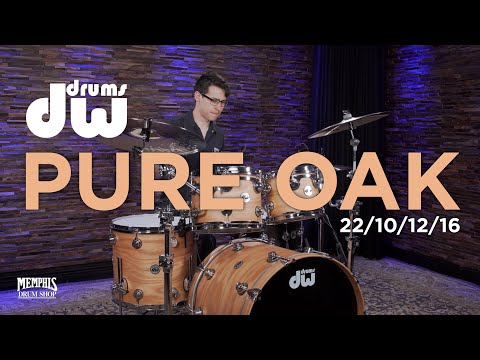 DW Collector's Series Pure Oak Drum Set 22/10/12/16 - Natural Hard Satin (DW4PCCOLLONHS)