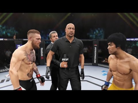 Bruce Lee vs. Conor McGregor (EA Sports UFC 2) - CPU vs. CPU