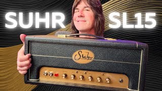 Video thumbnail for SUHR SL15 TUBE AMP - MASSIVE PLEXI TONES in a COMPACT HEAD! by Pete Thorn