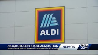 Aldi buys 400 Winn Dixie, Harvey's locations