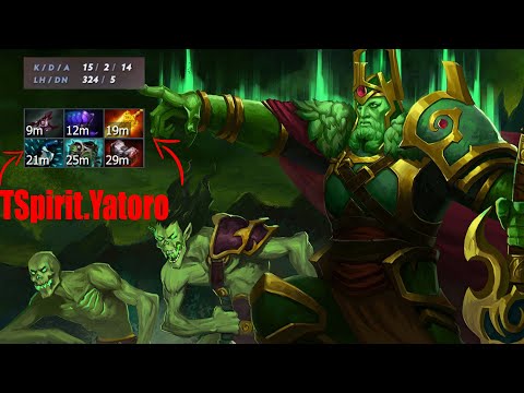 TSpirit.Yatoro Wraith King 12K MMR 15/2/14