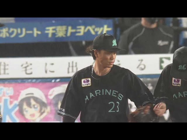 【9回表】マリーンズ・三木 好判断でアウトを奪う!! 2021/8/14 M-B