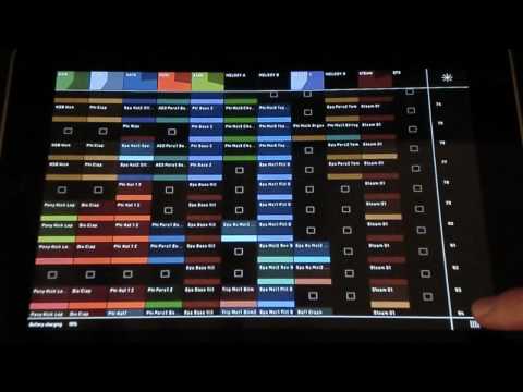 Ableton Live iPad controller apps - Testing Griid navigation