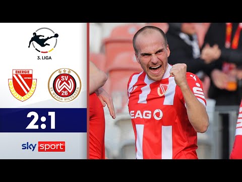 Cottbus wieder auf Siegkurs! | FC Energie Cottbus - SV Wehen-Wiesbaden | Highlights - 3. Liga 24/25