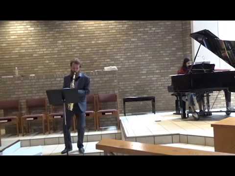 André Waignein - Rhapsody: Movement I - Sean Miller, Alto Saxophone