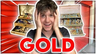 JEWLRY HOARDERS Abandoned Storage Unit - GOLD & SILVER!!