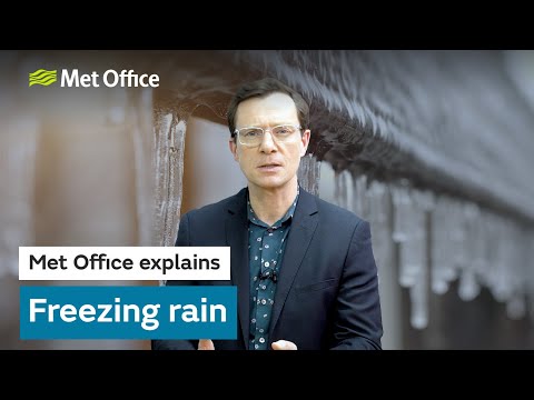 What is freezing rain? -  Met Office explains - UK Weather