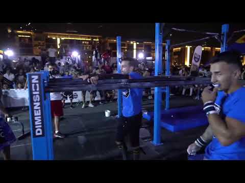 Kevin uribe vs san gohan Battle of the bars Dubai 34 2018