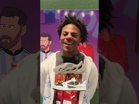 Testing IShowSpeed's Love For Yeezy Foam Runners 🤔 #shorts