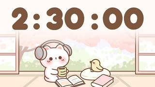 150 Minute Timer 🐱 2 hour 30 minute Study Timer for Classroom Focus
