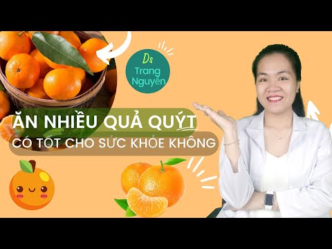 Quýt đường có tác dụng...