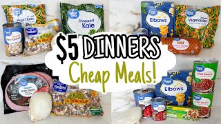 $5 MEALS | The BEST Quick & EASY Tasty Dinners | Simple Cheap Meal Ideas | Julia Pacheco