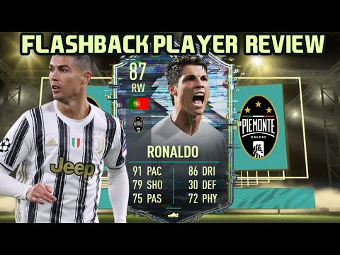 WHAT A CARD! 87 FLASHBACK CRISTIANO RONALDO PLAYER REVIEW! FIFA 21 ULTIMATE TEAM