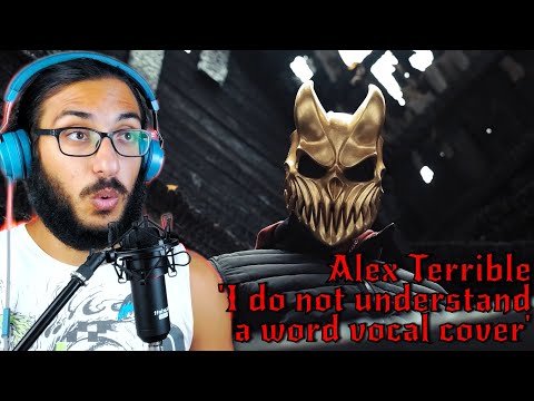 TINOS REACTS: ALEX TERRIBLE КОРОЛЬ И ШУТ - ПРОКЛЯТЫЙ СТАРЫЙ ДОМ COVER reaction