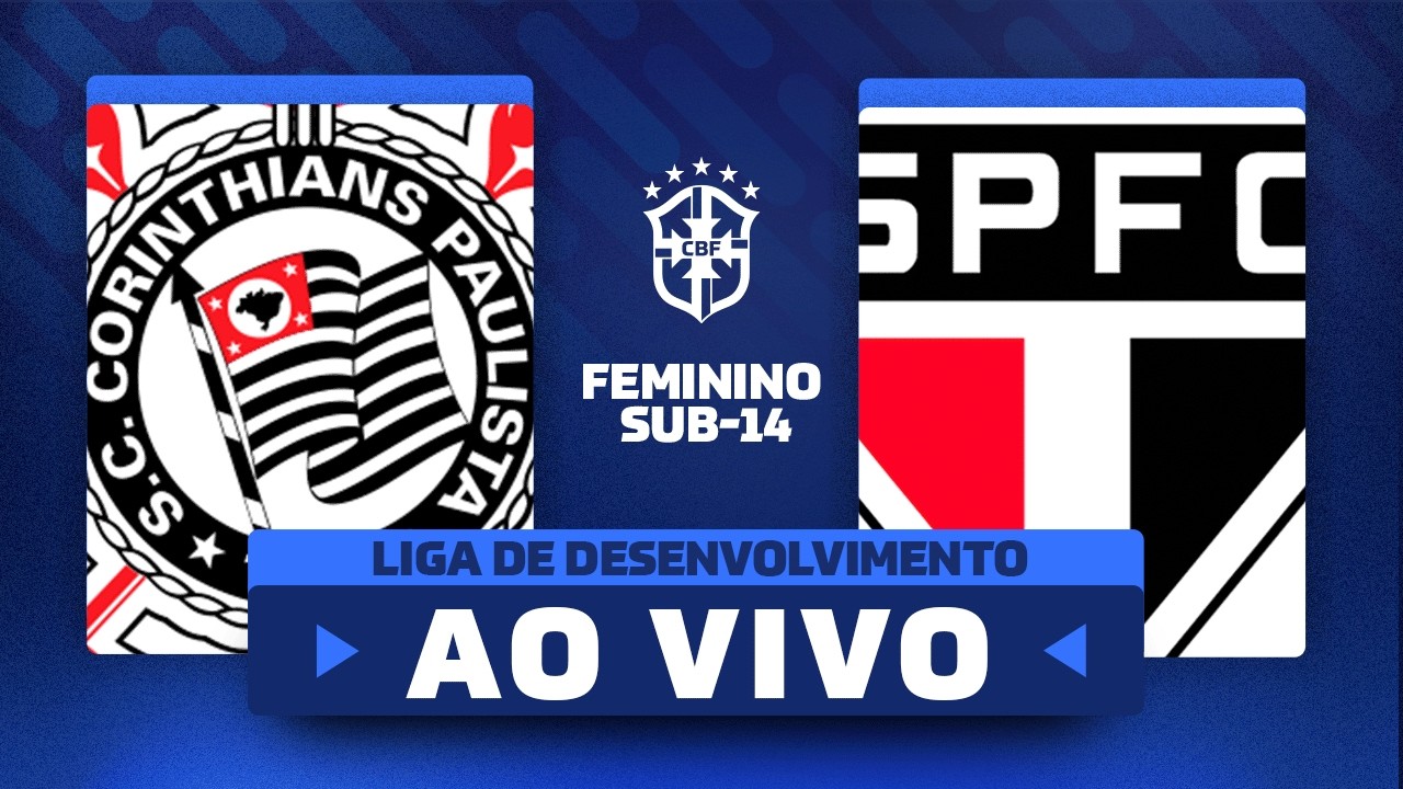 JOGO COMPLETO: CORINTHIANS x SÃO PAULO | LIGA DE DESENVOLVIMENTO FEMININA SUB-14