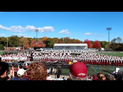 UMass Minuteman Marching Band at MICCA 2025 State Finals, October 2025