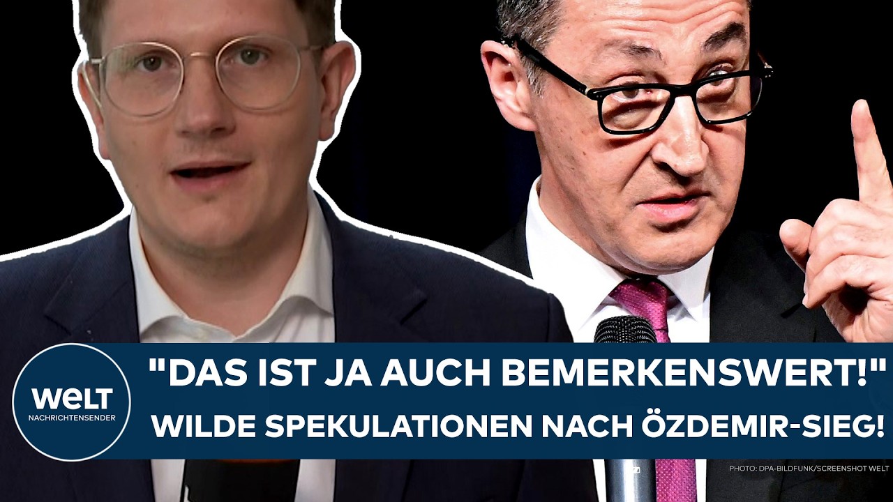 BADEN-WÜRTTEMBERG: "Das ist ja auch bemerkenswert!" Wilde Spekulationen nach Sieg von Cem Özdemir!