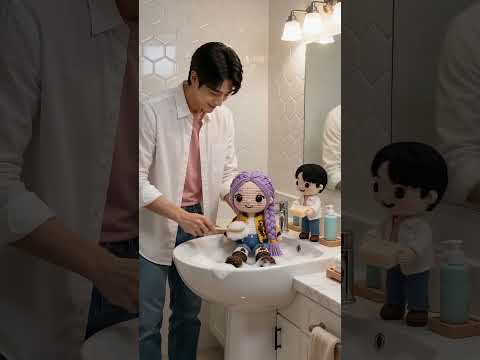 Poor Rumi rescued by Jinu #rumi #jinu #kpop #kpopdemonhunters #kindness