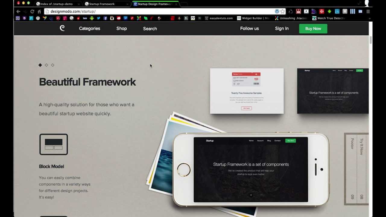 Startup Framework Tutorial - 1