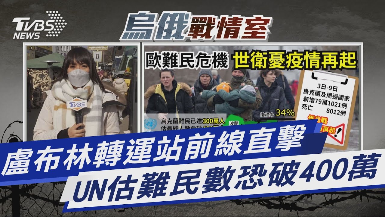 TVBS前進波蘭/3百萬烏人出逃 歐洲面臨難民、疫情危機