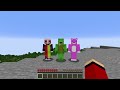 JJ Vs 3 Hunters In Minecraft