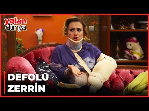 Zerrin, Buzda Düşüp Sakatlanıyor! - Yalan Dünya 78. Bölüm