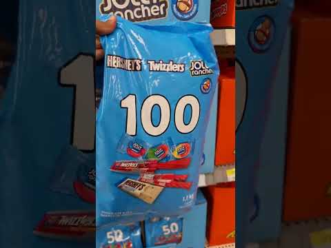 Massive Hershey's Variety Candy Choclate Halloween Pack #shorts #Candy #walmart