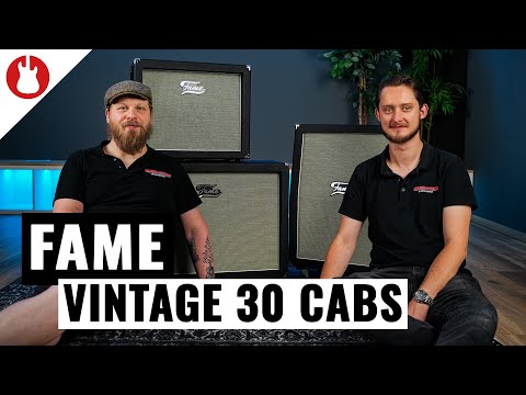 Klassicher V30 Sound zum Mini-Preis - Fame Vintage 30 Cabs I MUSIC STORE