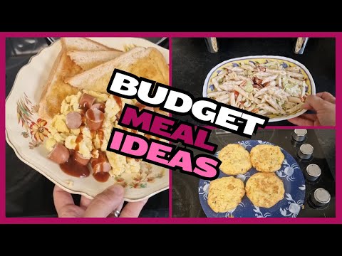 Realistic, Low Budget Family Meals #frugalliving #budgetfriendly