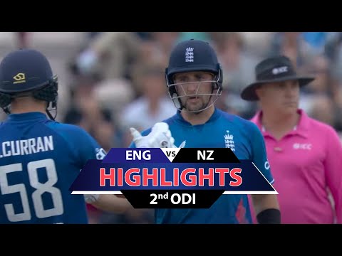 2nd ODI | Highlights | New Zealand Tour Of England | 10th September 2023