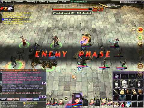 Atlantica Online Colosseum League Battle #15 YourEminence Vs Taotie