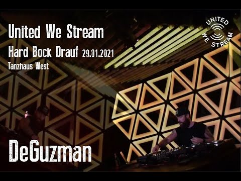 DeGuzman I United We Stream I Hard Bock Drauf 29.01.2021 I Techno Set