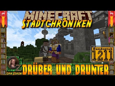 Minecraft #1211 -Stadtchroniken- Drüber und drunter [HD+Deutsch]