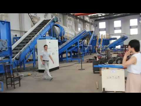 MSW Sorting Machine Trial Run