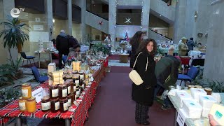 В Смолян откриха Коледен базар на местни производители и занаятчии