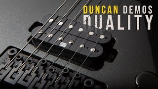SEYMOUR DUNCAN DUAL-TREM-RZ Duality Trembucker reverse zebra - Video