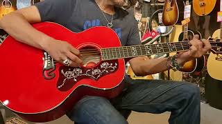Video thumbnail for Gibson Orianthi SJ-200 by G'CLUB TOKYO