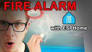 POE ESPHome Ceiling-Mounted Smart Home Sensor: Thermal Imaging, Smoke Detection & More!