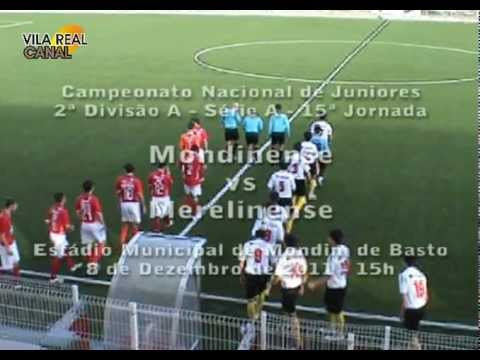 Futebol Juniores Mondinense vs Merelinense 8 Dez. ...