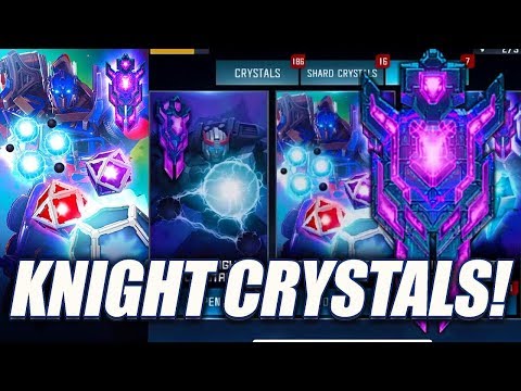 TIER 4 KNIGHT CRYSTAL OPENING - Transformers: Forged To Fight